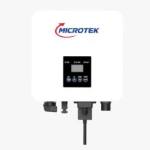 Microtek GTI 5KW D11 On-Grid Solar Inverter | 5kW Single Phase | 1 MPPT | 97.5% Max Efficiency | 90-580V MPPT Voltage Range | IP65 Waterproof | Wi-Fi & RS485 Monitoring, Batteryless Grid-Tied Inverter