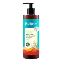 Pilgrim Australian Tea Tree Non-Drying Anti-Dandruff Shampoo – 400ml | Salicylic Acid, Reduces Visible Flakes from 1st Wash, Prevent Dandruff Reccurence, Non-Drying Scalp Cleanse, All Hair Types