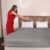 Avi Terry Cotton Ultra Soft Waterproof Bed Mattress Protector King Size 78X72 Inch | Breathable Washable Elastic Fitted Mattresses Cover For King Size Bed (6.5X6 Feet, Grey – Fit On 2-10 Inch)
