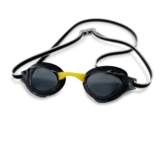 BURNLAB Swimming Goggles for Everyday Pool Use, Clear Vision Lens, Easy Adjustable Strap, Unisex Adult (black (2))