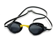BURNLAB Swimming Goggles for Everyday Pool Use, Clear Vision Lens, Easy Adjustable Strap, Unisex Adult (black (2))