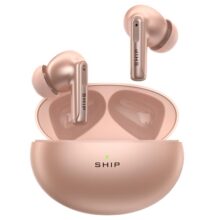 SHIP Pearl Pods Z5 in-Ear TWS Earbuds with ANC + ENC | Quad Mics | 90 db New Dimensional Sound | 70 Hours Playtime | Wireless Charging | | Touch Controls | [Colour – Flamingo Pink]