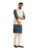 Sojanya (Since 1958 Men’S Cotton Teal Blue Kurta With Churidaar Pyjama & Cream Nehru Jacket