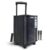 FRONTECH Nocturn Pro Trolley Speaker | 150W Powerful Sound | Dual Wireless Microphones | USB/TF/Bluetooth/FM | Guitar & MIC Input | Rechargeable Battery (SW-0211, Black)