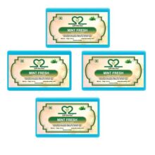 S2M Herbal Pure Mint soap (4 x 125 g)