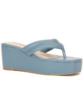 Bata Women Cassie Wedge Heels, Blue, UK 6, (7719549)