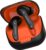 Hapipola Serene (Anc) In Ear Wireless Anc Earbuds (Tws), Massive 40Hrs Playtime With Speed Charge, Customizable Bass (Black With Orange)