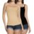 Amanté Black Camisole | Shelf Support Straight Neck Sleeveless Camisole (Pack Of 2) – Lin84902
