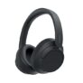 Sony WH-CH720N Active Noise Cancellation Wireless Bluetooth Over Ear Headphones with Mic, Adaptive Sound Control, Quick Charge, Up to 35Hrs Battery, Customized EQ- Black