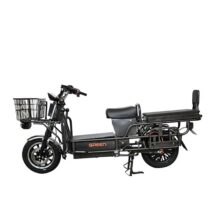Green Loader Heavy Duty Scooter for Adults Commuter with 80kms Range & 25kmph Power by 250W Motor Fixed Rechargeable Battery, RTO Registration or Driving License Not Required, Comfortable Wider Deck