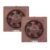 Aco® Ventilating Newtone Exhaust Fan A151P For Home, Bathroom And Kitchen |150Mm | 100% Copper Motor (Brown) : Pack Of 2