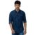 Spykar Men Sulphur Grey Cotton Slim Fit Checkered Shirt