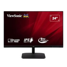 ViewSonic VA2432-H 24-inch (60.96 cm) Full HD1080p IPS Monitor |100 Hz |1ms | AMD Free Sync | Slim | Bezel Less | Low Blue Light |Flicker-Free| Tilt | sRGB 104% | HDMI, VGA, Audio Out.