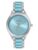 French Connection 3 Hands Blue Round Dial Stainless Steel & Acrylic Strap Casual Premium Sunray Feature Wrist Watch for Women – FCB9USM