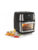 Glen SA 3046 DSS Family Rotisserie Oven, 1800W, 10 Preset Menu, Electric Toaster Oven, Digital Display, Bake, Roast, Toast, Defrost, Black Air Fryer(12 L)