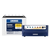 Luminous Inverter, Battery & Trolley Combo for Home,Office & Shops|Hercules 1500 Pure Sine Wave1400VA/12VInverter with ILTT28060TT 250Ah Battery & Trolley Warranty:24 month(Inverter)&36 month(Battery)