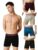 Lux Champion Men’S Interlock Trunk | 100% Super Combed Cotton | Breathable, Light & Comfortable Lux Underwear | Pack Of 5 (Color May Vary)-80Cm Assorted