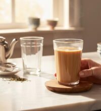 Table & Tale Americano Line 190 ml Tea Glass Set of 24 from Brazil | Classic Tea Glass Set | Perfect for Tea, Coffee, Cutting Chai | Durable for Party, Home, Kitchen, Restaurant, Dishwasher Safe