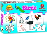 Educational Transport Vehicle Puzzle for Kids, Includes 8-14 Pieces of Fun Puzzle (Birds)