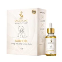 Ved Sanjeevani, Sleep-Inducing Stress Relief Nabhi Oil | For Relaxation & Sleep Quality | With Herbal Aromatherapy | 30 Ml