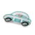 Cello Kidzbee Series Melmo Racers Melamine Plate for Kids |Car Shaped Plates | Attractive and Kidfriendly Designs | Break Resistant & Durable | Set of 1 | Blue
