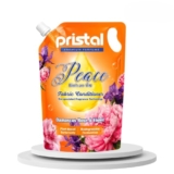 Pristal Peace 1l Fabric Conditioner | 3D Long-Lasting Fragrance | Softens & Freshens Clothes | Reduces Wrinkles & Static | Eco friendly | Singapore Formulated