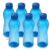 Cello Maxis PET Bottle Set, 1 Litre, Set of 6, Blue