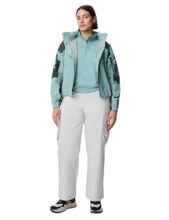 Marks & Spencer Stormwear™ Cargo Wide Leg Trousers Silver Grey