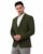 SaintX Men’s Premium 4-Way Comfy Stretch Sunscreen Blazer | Light Weight, Designed for Summers | Fully Lined | Comfort able Slim Fit | Wrinkle Resistant & Formal Signature Coat (JK11_Olive_46)