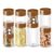 Milton Stack It Airtight Plastic Storage Jar & Container Set Stackable Bpa Free, Clear Containers For Kitchen Storage, Multipurpose Organizer Jars, Set Of 9 (5 X 360Ml; 2 X 680Ml; 2 X 890Ml) Brown