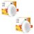 Wipro Garnet 3W Led Mini Downlight for Home & Cabinet| Green |Compact Design with 120° Beam Angle|Recessed Down Light for False Ceiling|Cutout-2.3 Inch|Pack of 2