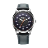 Titan Octane Quartz Analog With Date Black Dial Dark Blue Leather Strap Watch For Men – Nt1806Sl14