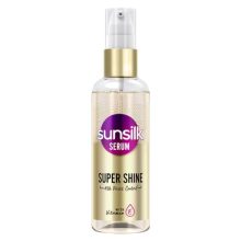 Sunsilk Super Shine Hair Serum For Dry Frizzy Hair, Vitamin E Nourishment, 48 Hour Frizz Free, Non-Sticky, 100Ml