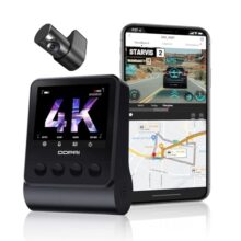 Ddpai True 4K Uhd Dual Dash Cam For Car Front And Rear | 8Mp Front + 3Mp Rear, Starvis Imx415 Sensor, Built-In Gps, Adas, Night Vision, Wi-Fi & App Control, 2.3″ Lcd