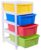 ARISTO Everest Multipurpose 4 Drawer Plastic Modular Aristo Chest Storage Organizer, Multicolour, Standard, (30.5 X 39 X 61 Cm)