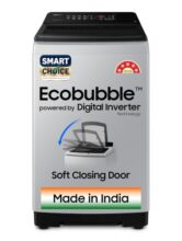 Samsung Smart Choice 8 kg, 5 star, Eco Bubble Tech, Digital Inverter Motor, Soft Closing Door, Fully-Automatic Top Load Washing Machine (WA80BG4441BGTL, Light Gray)