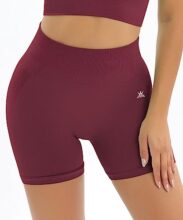 Kobo Active Wear for Women Gym | High Waist | Squat-Proof | Workout Short Tights for Women | 4-Way Stretch | Shorts for Gym, Cardio | Yoga Shorts (Imported)