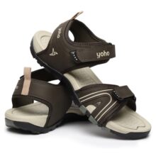 YOHO TrailMark 002 Sports Sandals for Men | Comfortable & Lightweight | Flexible & Breathable | Footpharma footbed | Anti-Skid Footwear for Trekking, Hiking & Outdoor | Olive Green – UK 8