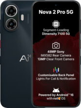 Ai+ Nova 2 Pro 5G (Black, 128 GB)(8 GB RAM)