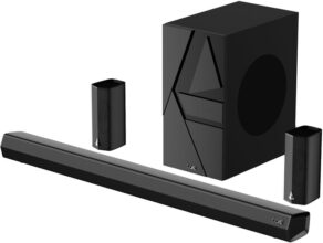 boAt Aavante Bar 3500/3600 , Bass & Treble Controls, EQ Modes & Master Remote Control 500 W Bluetooth Soundbar(Premium Black, 5.1 Channel)