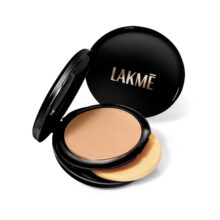 Lakme Absolute White Wet & Dry Compact Powder, Golden Medium 03, Spf 17, Long Lasting Face Makeup For A Natural Glow -Foundation Powder For Women, 9 G