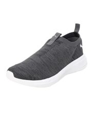 Puma | Scorch Mark Slip On Men’S Running Shoes | Black-White-Cool Dark Gray | 8Uk
