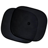 Caraxia Car Side Windows Universal Fit for Car Sun Shade (Black) (Pack of 2)