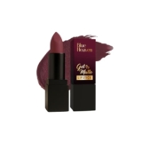 Blue Heaven Get Matte Lipstick | Soft Matte Finish and Lightweight Formula | Intense Pigment | Long-Lasting Lipsticks For Women | 202M| 4gm