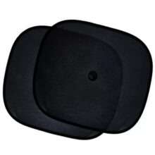 Caraxia Car Side Windows Universal Fit for Car Sun Shade (Black) (Pack of 2)