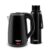 Wipro Elato Cool Touch Kettle And Vacuum Flask Combo | 1.8 Liter Cool Touch Electric Kettle | 24Hrs Hot And Cold Vacuum Flask, 1500 Watts, Black, Stainless Steel