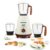 Borosil Home Star Mixer Grinder, For Wet/Dry Mixing & Grinding, 500 Watts, 3 Stainless Steel Jars(1.2 L Blending Jar, 800 Ml Dry/Wet Grinder, 400 Ml Chutney Jar), Mixie For Kitchen