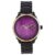 Fastrack All Nighters Quartz Analog Purple Dial Stainless Steel Strap Watch for Girls-6187KM03
