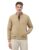 U.S. POLO ASSN. Mens Light Padded Bomber Jacket Full Sleeve Jackets (USJCKS053_Khaki_XXL)