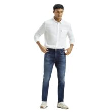 Levi’s Men’s 512 Slim Tapered Fit Dark-Blue Jeans